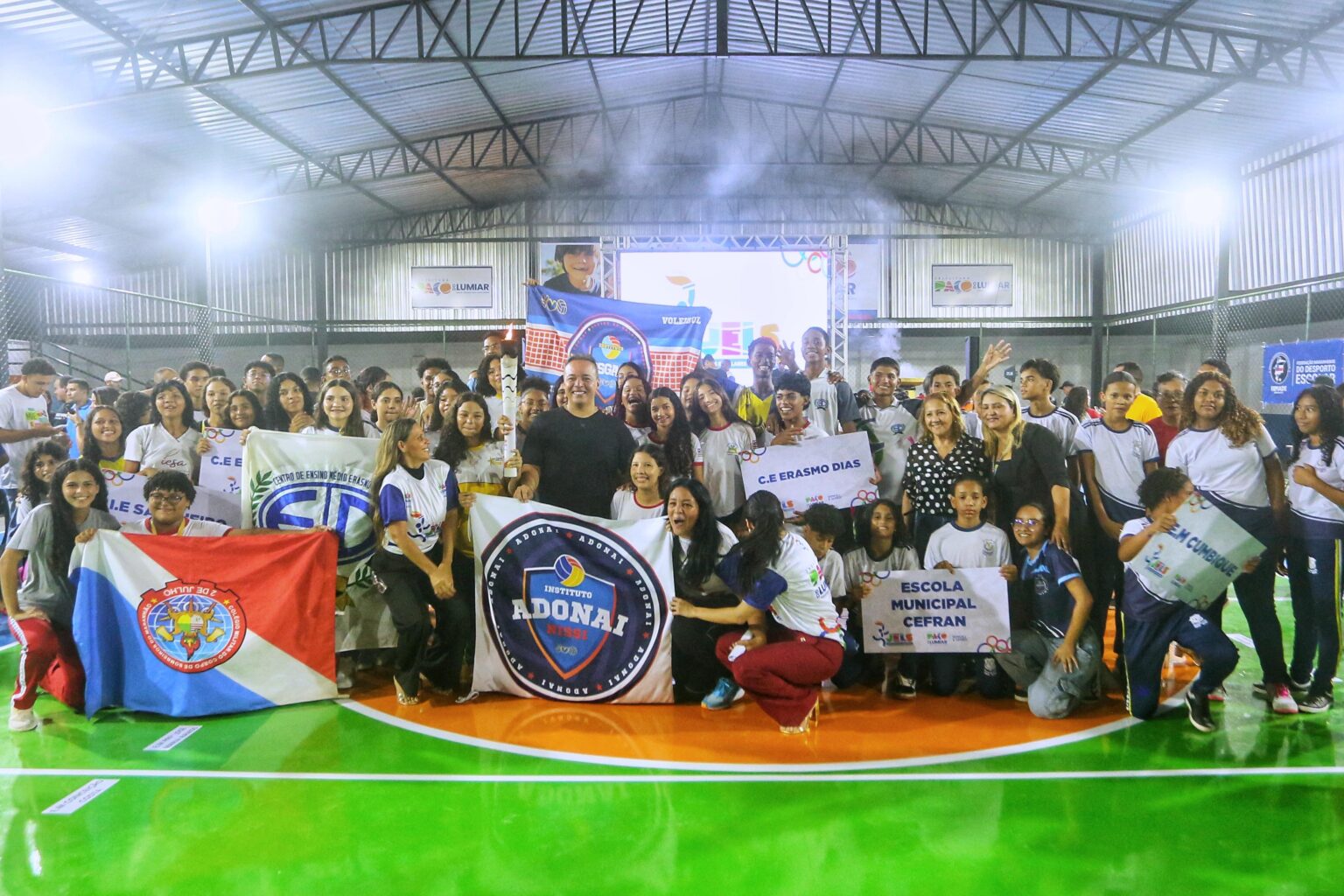 Abertura dos Jogos Escolares agita Paço do Lumiar