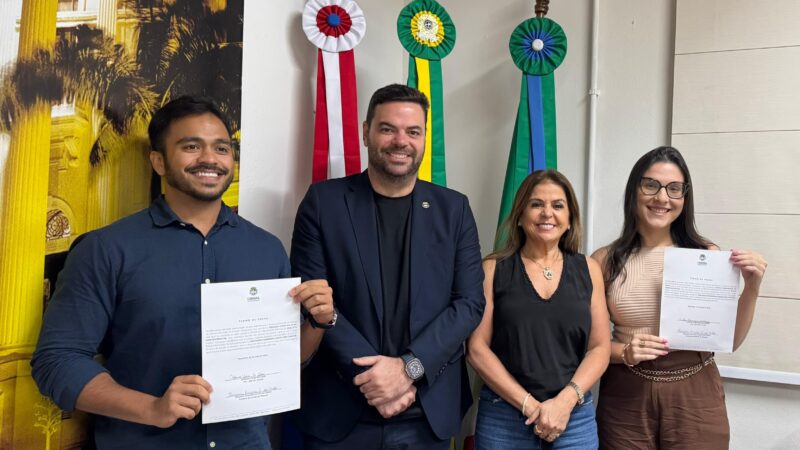 Câmara de Maceió empossa mais dois novos servidores efetivos