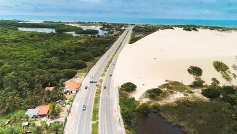 55 cidades do litoral do Ceará têm risco de ventos fortes