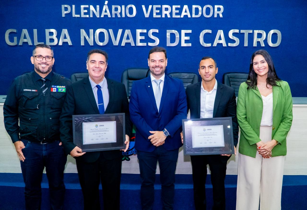 Câmara reconhece serviços prestados a Maceió por Moacir Teófilo e Lívio Lima