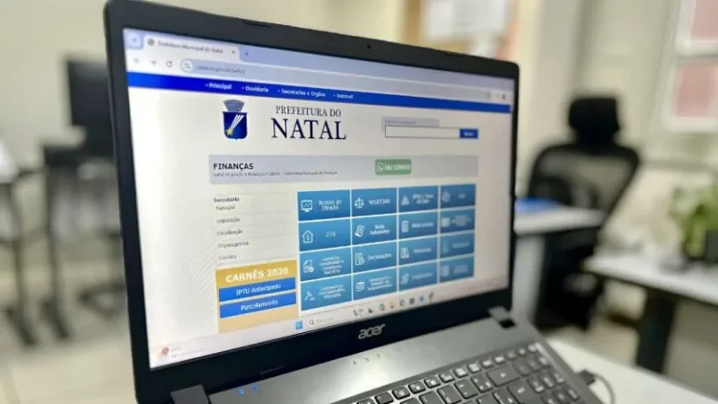 IPTU 2026 terá desconto de 16% para pagamento antecipado em Natal