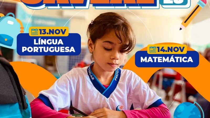 Alunos de Pão de Açúcar participam da Avaliação SAVEAL 2025