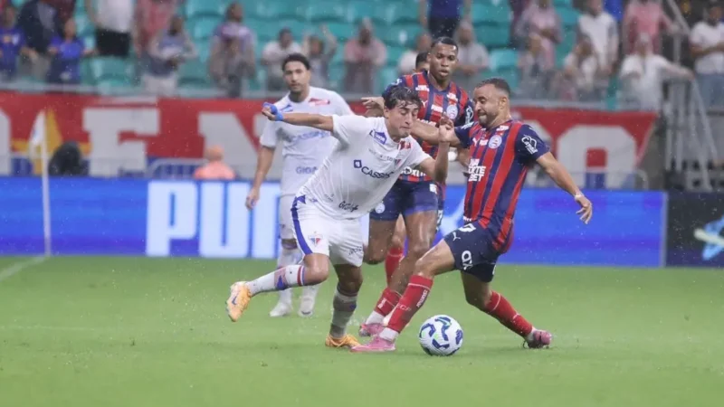 Bahia é superado pelo Fortaleza e perde nova sequência invicta na Fonte Nova pelo Brasileirão