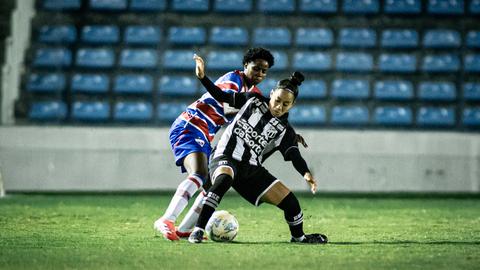 Ceará e Fortaleza empatam sem gols no 1º jogo da final do Cearense Feminino