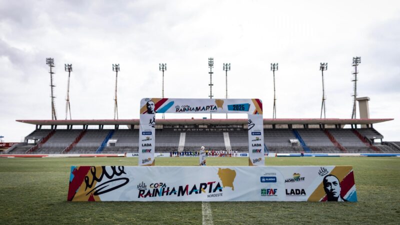 Copa Rainha Marta Nordeste define os semifinalistas e Alagoas tem a melhor campanha