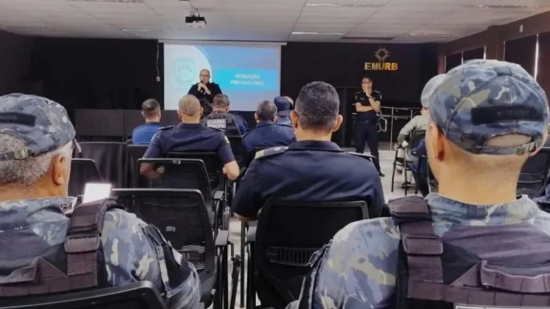 Guarda Municipal de Aracaju define plano para o Pré-Caju 2025