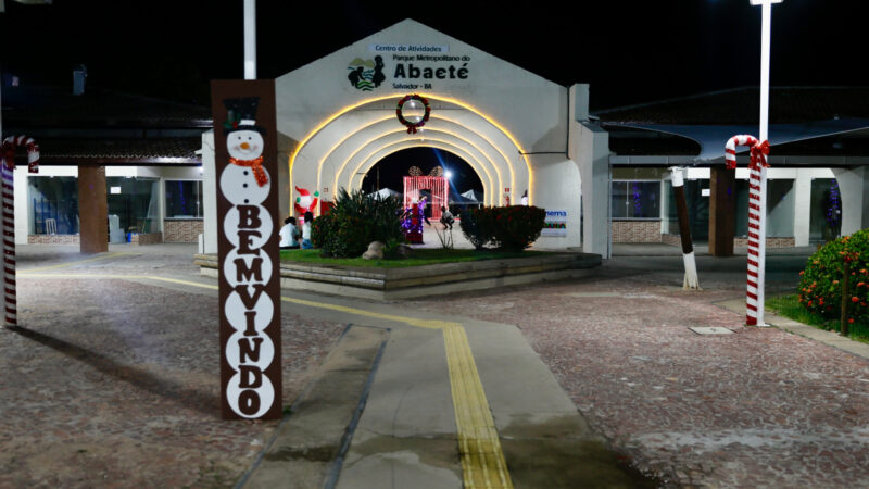 Parque do Abaeté celebra o Natal com ornamentação sustentável