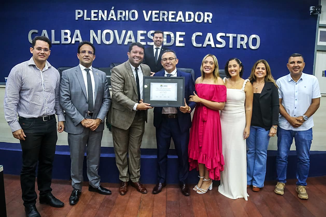 Câmara concede Título de Cidadão Honorário ao vereador Luciano Marinho