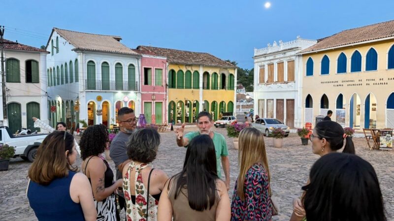 Jornalistas e influenciadores conhecem atrativos de Lençóis, além do ecoturismo