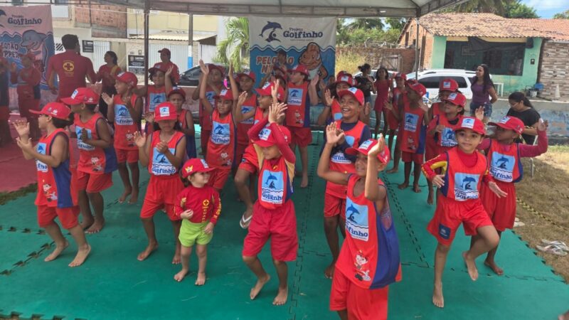Corpo de Bombeiros promove 6ª edição do Projeto Golfinho em Porto de Pedras