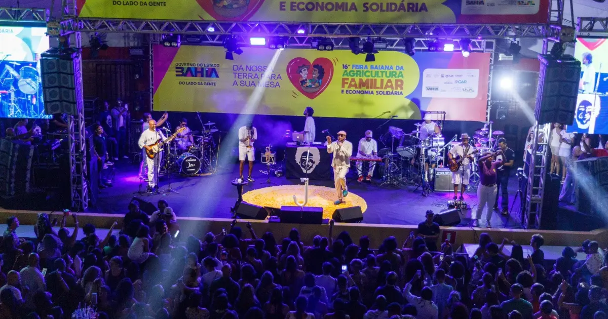 16ª Feira Baiana da Agricultura Familiar é aberta com gastronomia, música e mais de seis mil produtos