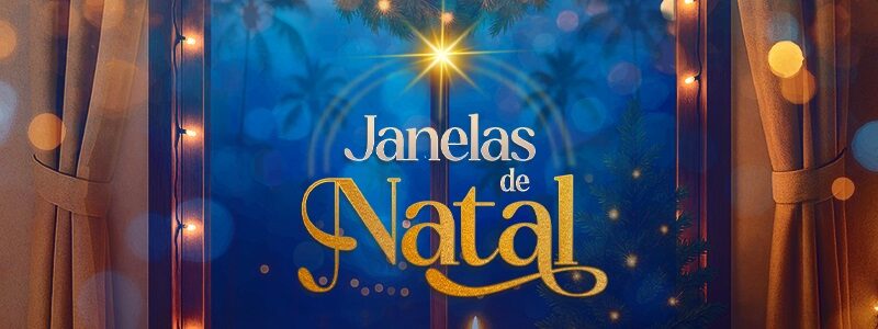 Programa Janelas de Natal será exibido ao vivo nesta sexta-feira