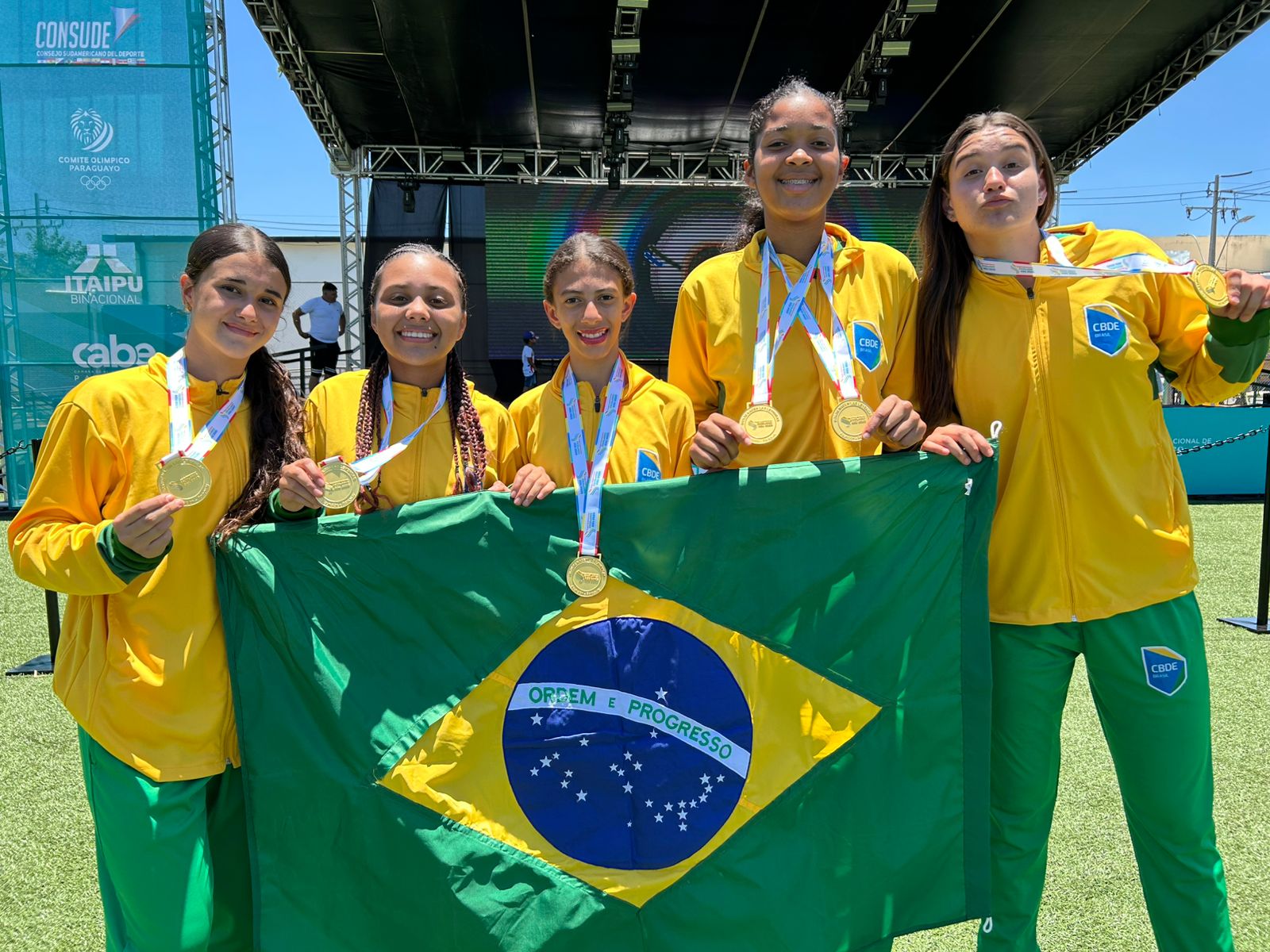 Piauiense Yasmin Cruz conquista mais um ouro no Sul-Americano Escolar