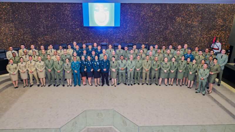 Polícia Militar forma 81 oficiais em mais uma turma do Curso de Comando e Estado Maior