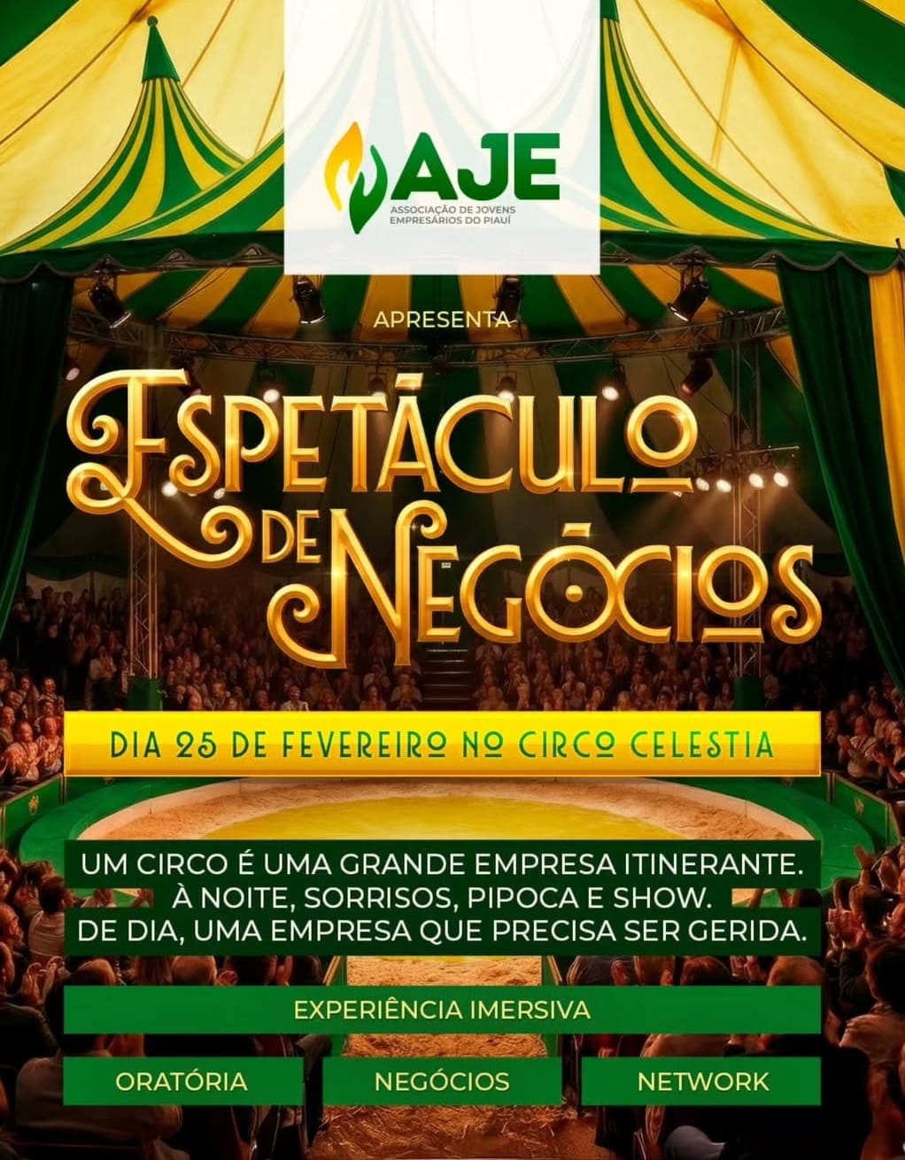 Jovens Empresários promovem Espetáculo de Negócios inédito no Piauí