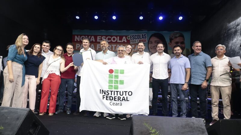 FORtaleCE: Granja Lisboa ganha nova escola de tempo integral e MEC autoriza obras de dois novos campi do IFCE na Capital