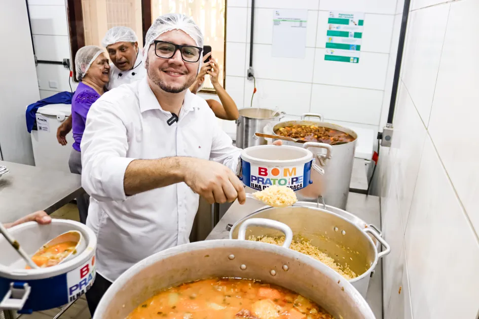 Bom Prato atinge 1,5 milhão de refeições em 2026 e amplia combate à fome em Pernambuco