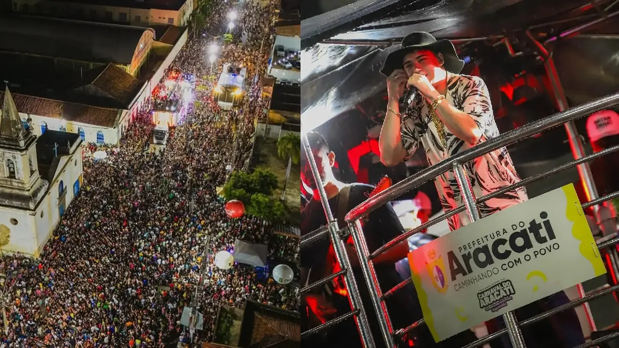 Carnaval de Aracati terá 44 atrações em oito dias de festa; veja programaçãoO município terá mais de 70 horas de shows.