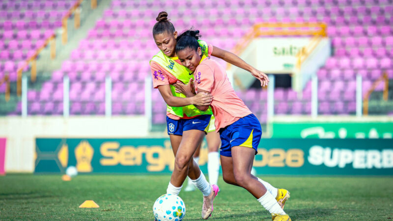 Seleção Brasileira Feminina Sub-17 realiza período de treinos histórico em Sergipe