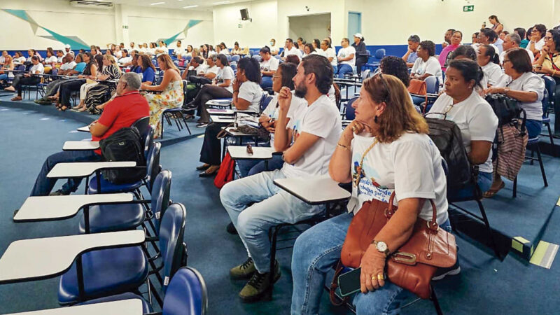 Capacitação reforça atuação de agentes comunitários de saúde e agentes de combate às endemias em Aracaju