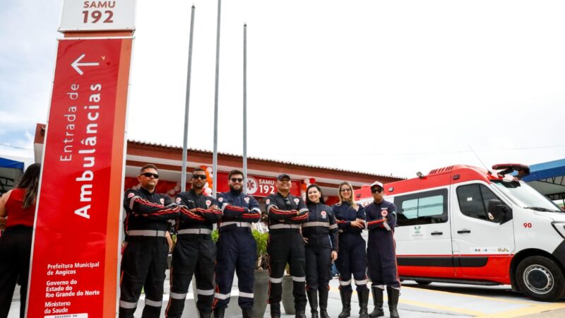 Com novas ambulâncias entregues, SAMU RN é expandido para mais nove municípios