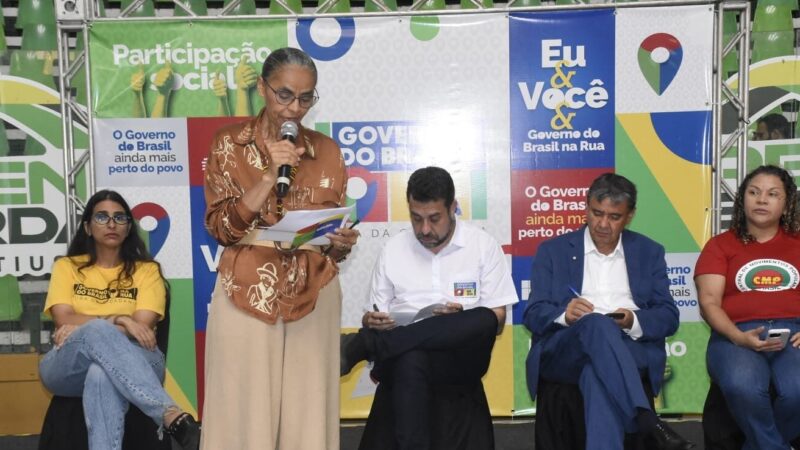 Educação e meio ambiente são prioridades em Fórum de Participação Social com ministros em Teresina