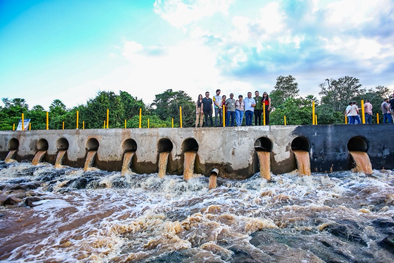 SAF inaugura passagem molhada e beneficia mais de 200 famílias na zona rural de Oeiras