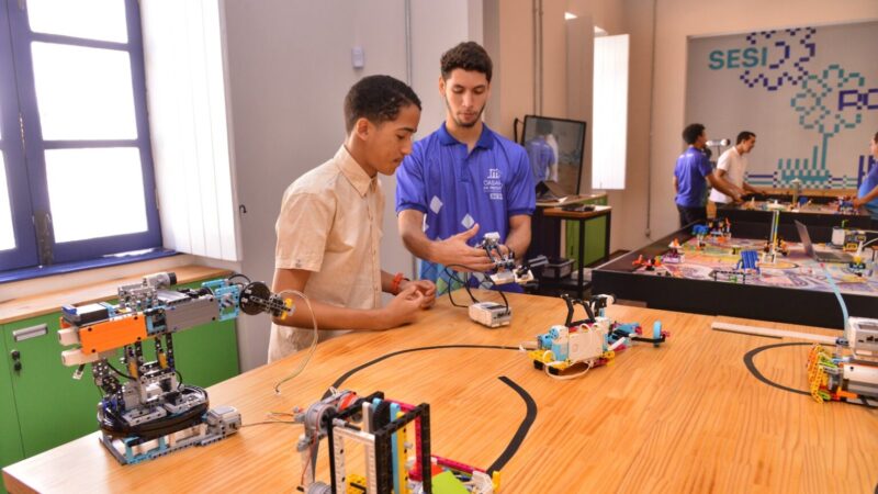 SESI Casarão da Indústria abre inscrições para cursos de Robótica Educacional
