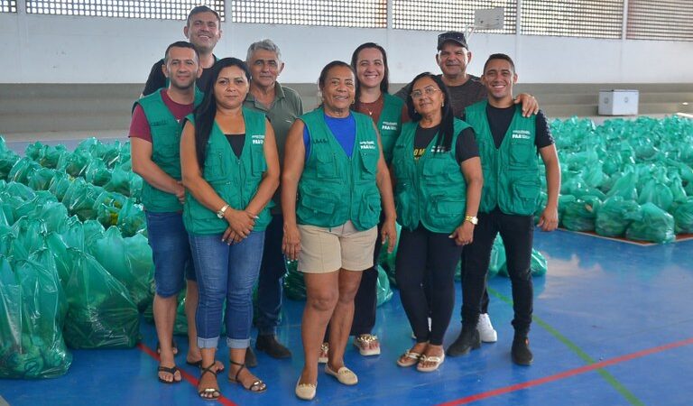 Governo da Paraíba entrega 53 toneladas de alimentos do PAA-CDS nas cidades de Pombal e Prata