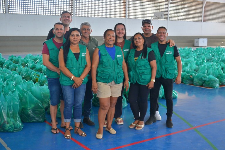 Governo da Paraíba entrega 53 toneladas de alimentos do PAA-CDS nas cidades de Pombal e Prata