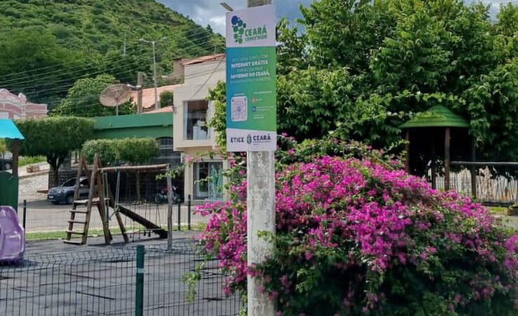 Etice inaugura ponto de Wi-Fi gratuito no município de Orós