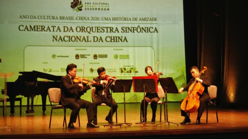 Brasil e China celebram parceria cultural em concerto no Teatro Alberto Maranhão