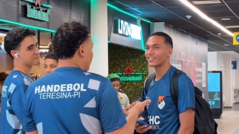 Rumo ao mundial na Macedônia, atleta de handebol do Piauí garante que equipe vai lutar para buscar o pódio