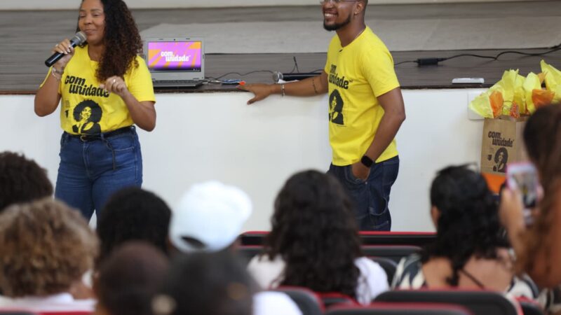 Estudantes do Colégio Estadual Luiz Viana, em Salvador, iniciam capacitação em Comunicação.