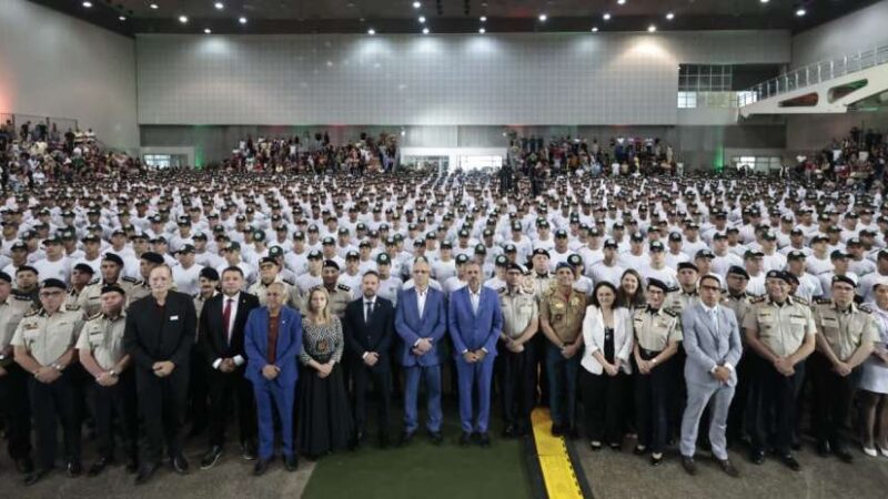 Governo do Ceará inicia formação de mais 1.477 novos policiais para reforçar a PMCE