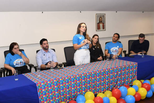 Primeira-dama Camila Mariz encerra Abril Azul e anuncia reforma e ampliação do Núcleo de Apoio e Diagnóstico à Pessoa com Deficiência