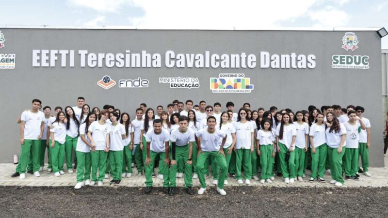 Em parceria com União, Governo do Ceará inaugura Escola de Ensino Fundamental e entrega mais de R$ 25 milhões em investimentos em Boa Viagem