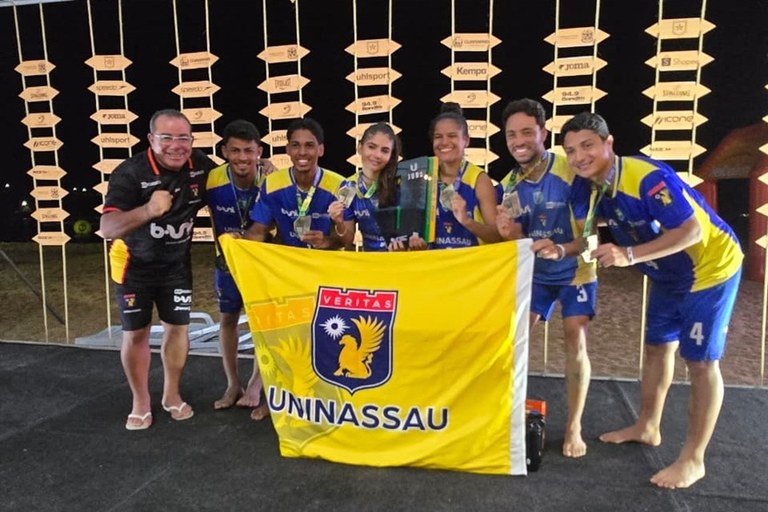 Paraíba encerra participação nos Jogos Universitários Brasileiros de Praia com 12 medalhas