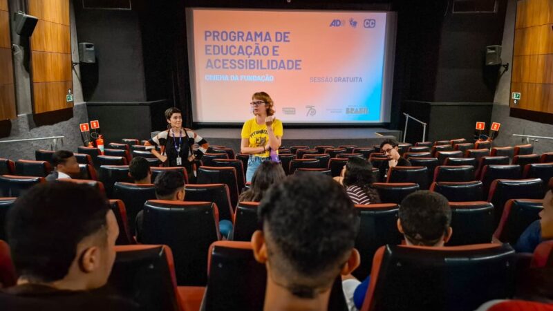 Cultura e protagonismo juvenil pautam oficina de cinema na Funase