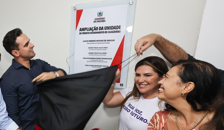 Governador Lucas Ribeiro entrega ampliação de UPA de Cajazeiras, autoriza novas obras na unidade e visita reforma da maternidade do Hospital Regional