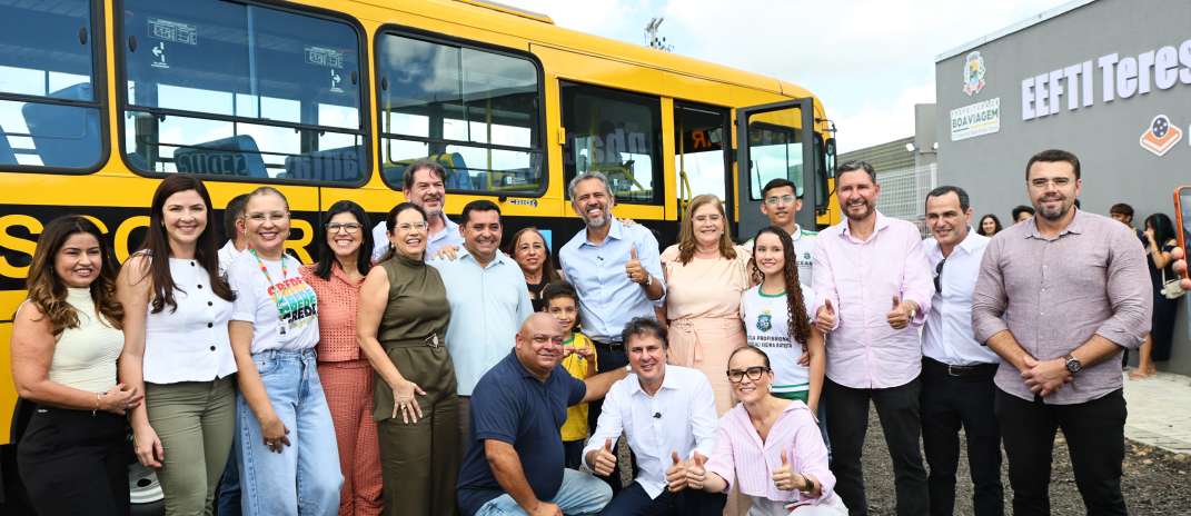 Em parceria com União, Governo do Ceará inaugura Escola de Ensino Fundamental e entrega mais de R$ 25 milhões em investimentos em Boa Viagem