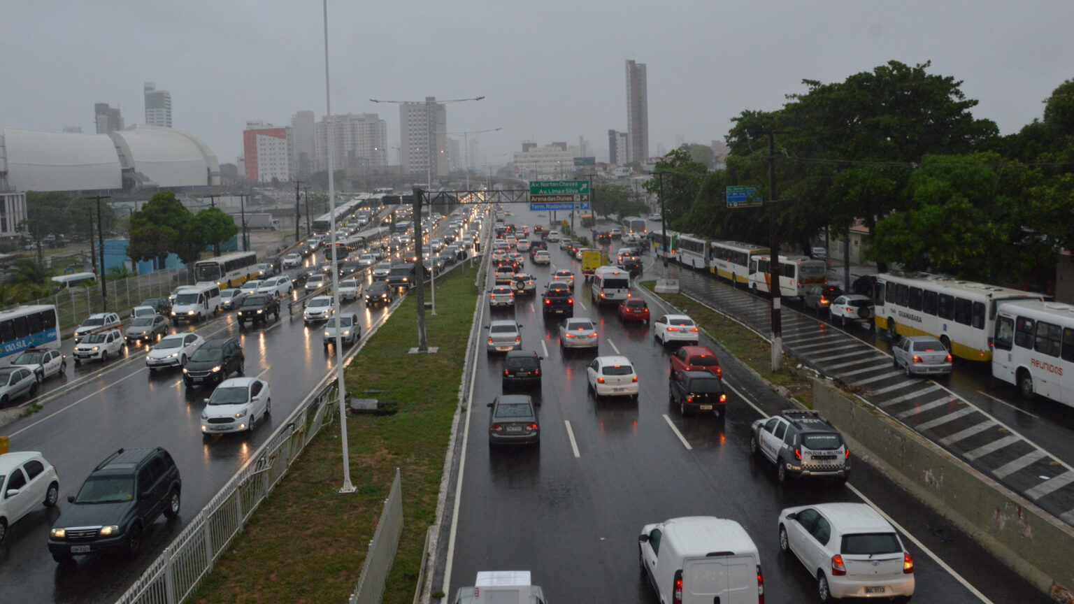 Natal registra 841 mm de chuva no primeiro quadrimestre