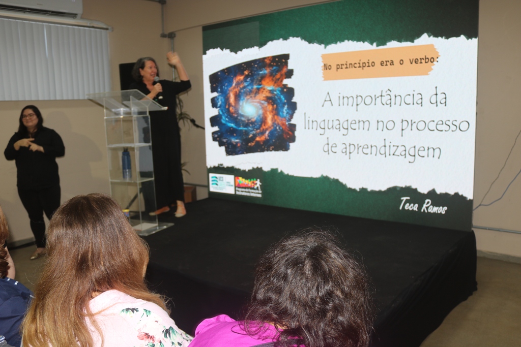 Semana Pedagógica mobiliza mais de 300 servidores do Estado em debate sobre linguagem e educação