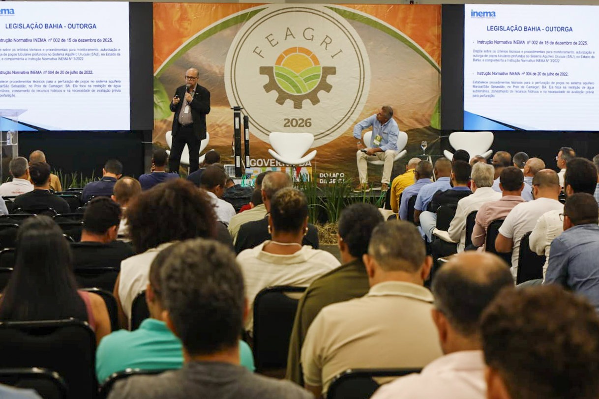 Bahia debate tecnologia para água salobra e regulação hídrica no campo em evento da Seagri