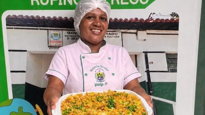 Merendeira de escola estadual em Ipiranga do Piauí conquista prêmio nacional com escondidinho de carneiro