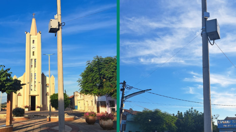 Etice inaugura ponto de Wi-Fi gratuito no município de Granjeiro