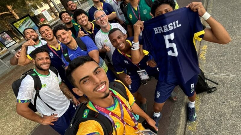 Em campeonato na França, equipe piauiense coloca o Brasil entre os quatro melhores do mundo no handebol universitário