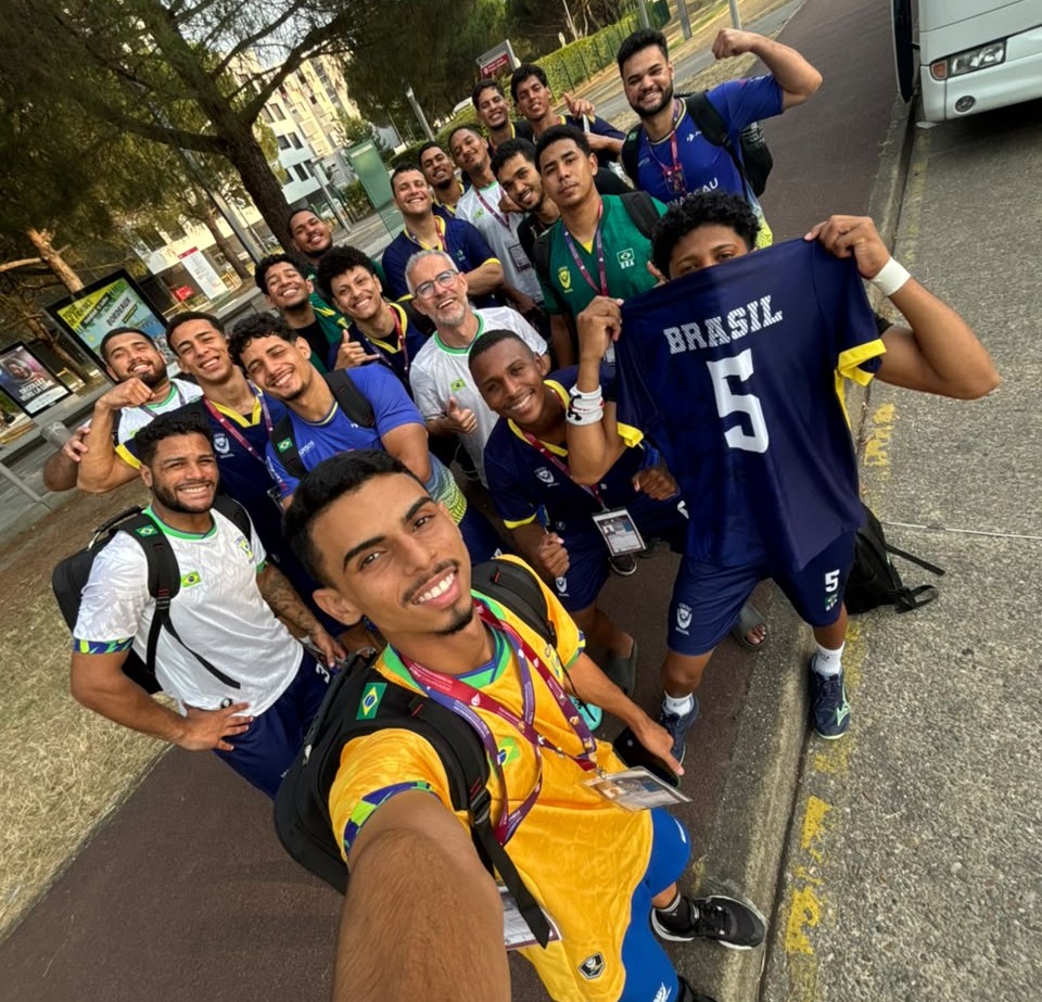 Em campeonato na França, equipe piauiense coloca o Brasil entre os quatro melhores do mundo no handebol universitário