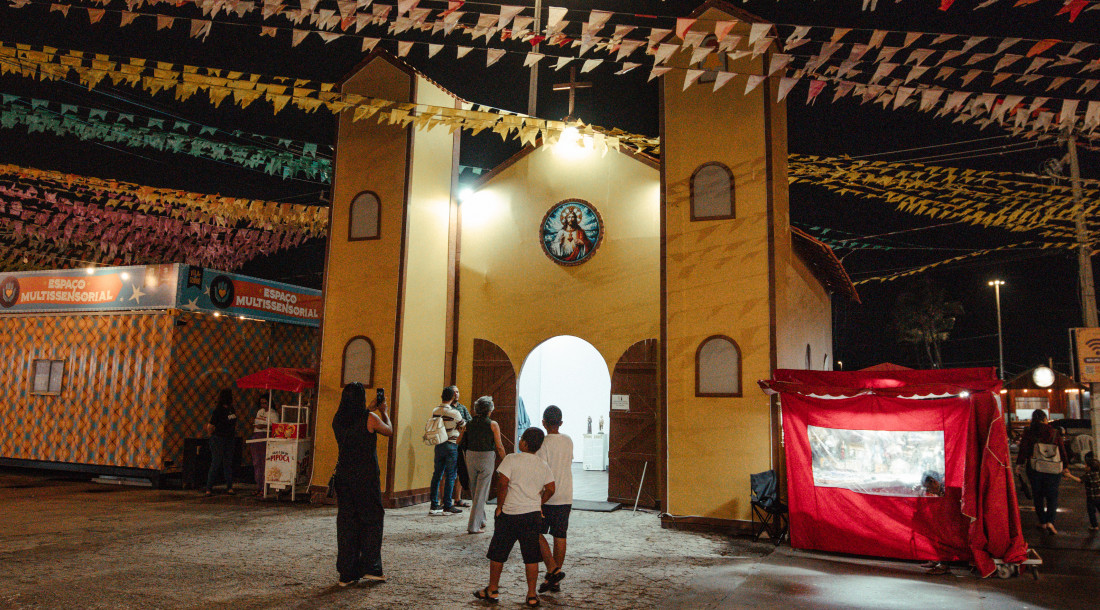 Capela da Vila do Forró une fé e tradição em meio aos festejos juninos