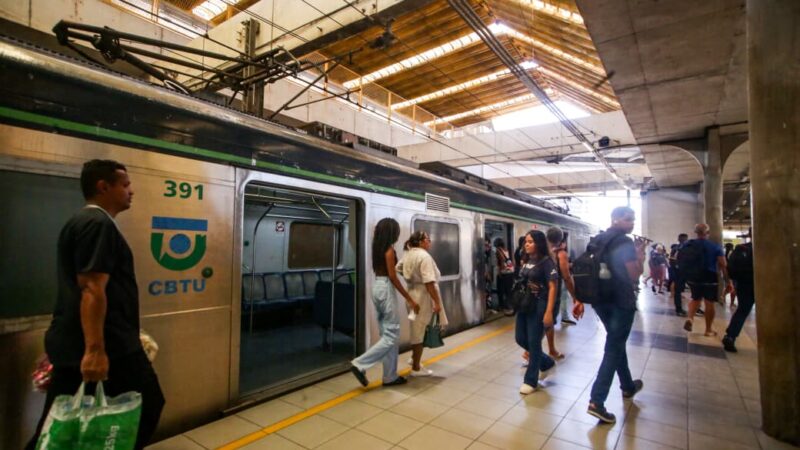 Linha Centro do Metrô do Recife volta a funcionar após falha elétrica nesta segunda (27) 